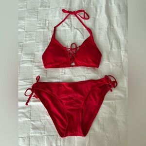Target brand Red Bikini Set
